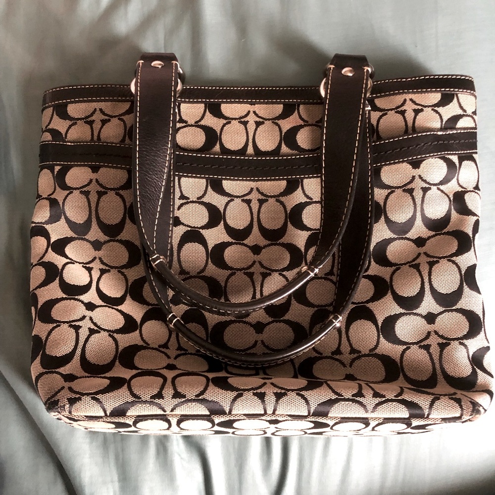 Coach handbag🖤 DONATED TO CHARITY